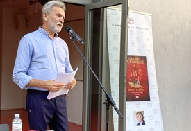 Βιβλιοθήκη Καλαμπάκας: Συναρπαστικός ο συγγραφέας Γιάννης Καλπούζος στη παρουσίαση του βιβλίου του «Καλντερίμι» 